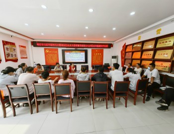枣庄市习近平新时代中国特色社会主义思想宣讲走进台儿庄区运河街道兴中社区